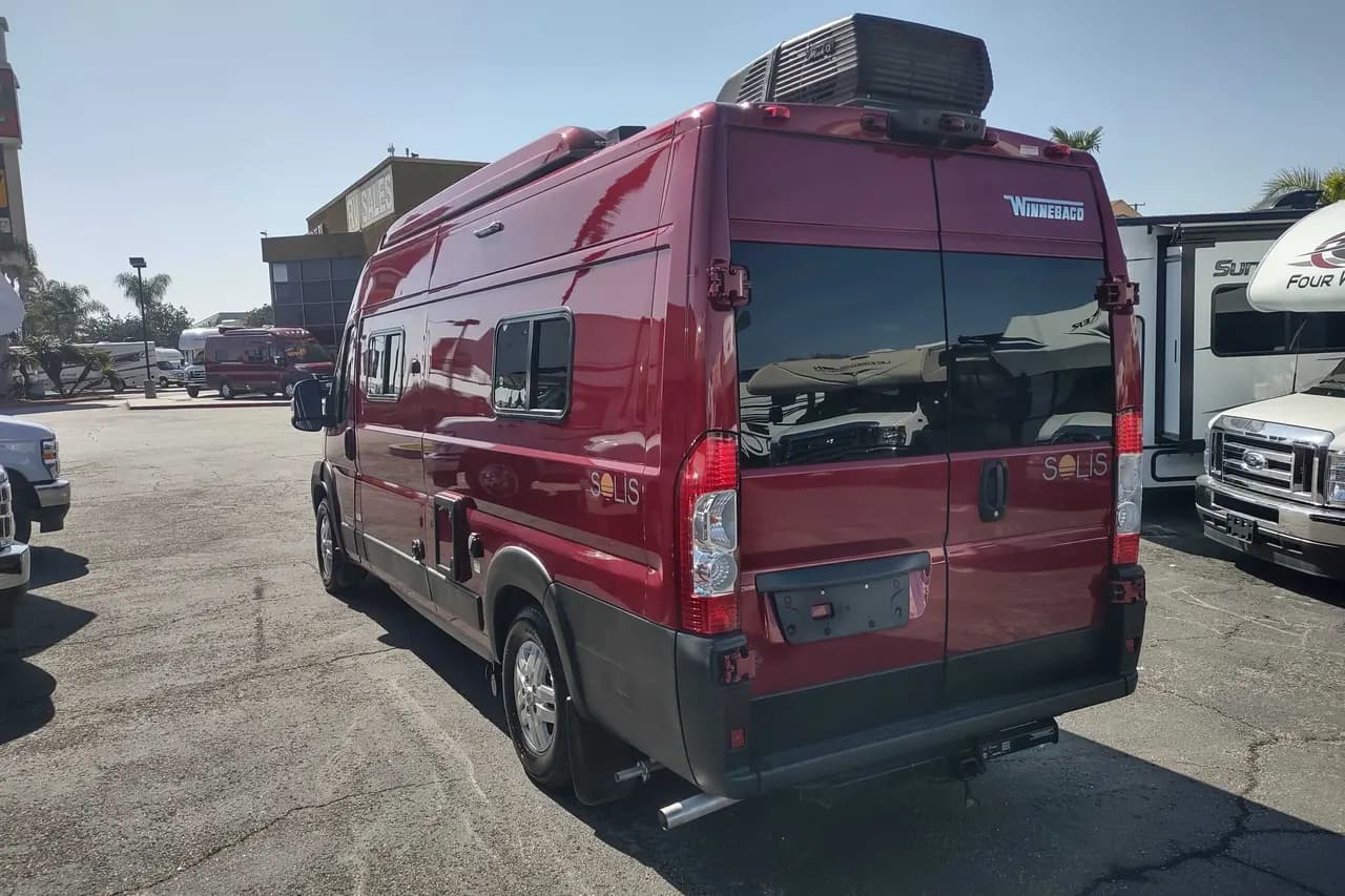 Toilet of the 2023 Winnebago Solis 59PX