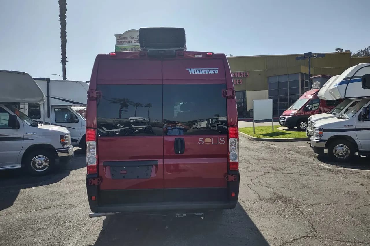 Awning of the 2023 Winnebago Solis 59PX